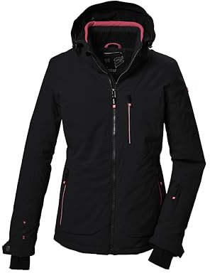 Killtec Damen Ksw 36 Wmn Ski Jckt SkijackeFunktionsjacke mit abzippbarer Kapuze und Schneefang