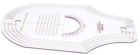 STOBOK Gradierlineal Für Kurven Präzisionslineal Kurvenlineal Multitools Kleiderprüflineal Kleidung Lineale Französisches Schneidelineal Nählineal Patchwork Briefpapier Lineal Plastik