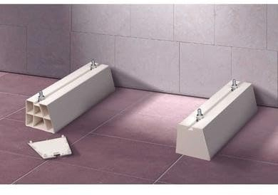 ACBFS450P Floor Stand Base Set for Air Conditioner Unit/Heat Pump up to 300 kg PVC 450mm Length