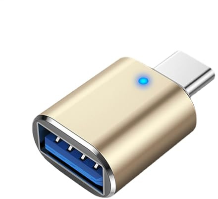 Adaptador USB C a USB - Cable cargador USB A a tipo C de carga rápida | Adaptador USB C macho a USB 3.0 hembra con transmisión de datos rápida | Compatible con computadora portátil, PC, cargador, banc