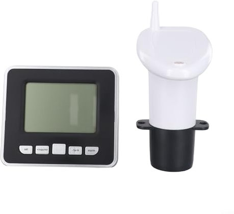 ComfyHarbor Indicador llano electrónico multifuncional del tanque de agua, agua de lluvia para el sistema de supervisión de la cisterna con las actualizaciones en tiempo real en los niveles del agua