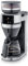 Severin FILKA, caffettiera con filtro completamente automatica, 5 in 1 con display a LED, smerigliatrice, con caraffa in vetro, nero opaco/acciaio inossidabile, KA 9694