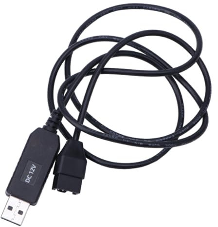 YIZITU Usb Fan Cable USB 5V To 12V Fan Cable USB To 4Pin Converter Cord For PC Cooling Usb A Male/Small 4pin