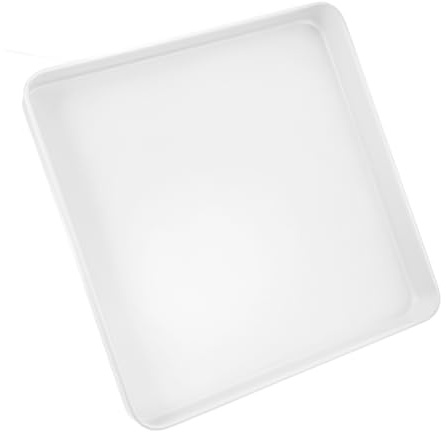 Healifty Teglia Quadrata Antiadente in Acciaio al Carbonio per Torte e Stampo Forno Resistente e Facile da Pulire per Dolci fatti in Casa Creativi