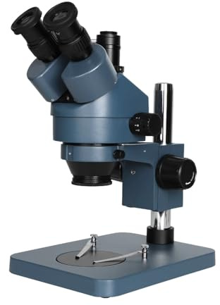 Simul-Focal Trinocular Stereo Microscope 56LED Light Auxiliary Objective Lens Soldering Industry(Set 1)