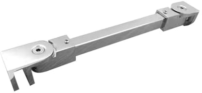 Support de barre de fixation de paroi de douche en acier inoxydable, barre de Support en verre de salle de bains, longueur 30/40CM(30CM length)