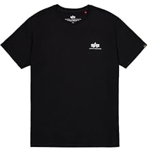 Alpha Industries Basic T Small Logo T-Shirt für Herren Black
