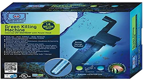 AA - Green Killing Machine - Stérilisateur UV pour Aquarium - 9W
