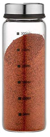 Saleros y pimenteros con orificios de vertido ajustables: dispensador perfecto para sus sales, 300 ml