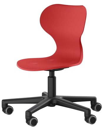 Moll Lucky Kinderschreibtischstuhl | mitwachsend & ergonomisch | stufenlos höhenverstellbarer Drehstuhl ideal für Schulkinder | langlebig & hochwertig | Made in Germany