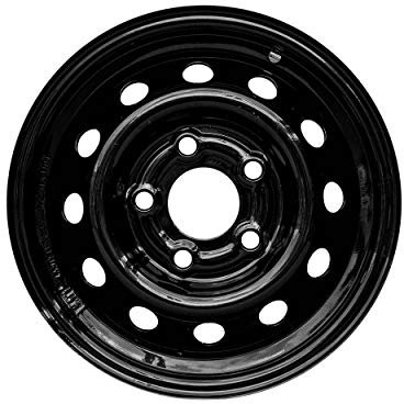 UNITRAILER Jante Acier Noire 13 4,5Jx13 – Déport ET30 – Cercle de Boulonnage 5x112 – Alésage Central 66,5 mm – Charge 710 kg – Pour Remorques et Dépanneuses