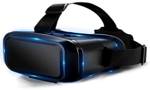 LAHappy Gafas VR 3D VR Glasses para teléfonos móviles de 4,7 a 6.9 Pulgadas, Visión de 360 Grados VR Gafas de Realidad Virtual Compatible con Android y iPhone