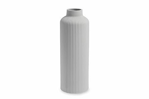 Storefactory ÅDALA Light Grey Ceramic vase