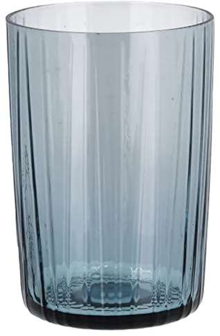BITZ Kusintha Wassergläser, Trinkgläser, 28 cl, 4 Stück, Blau
