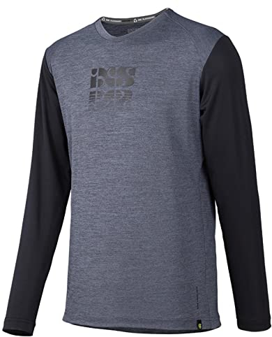 IXS MTB-Jersey Langarm Trigger X Grau Gr. XL