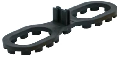 SANPRO Entretoises pour lames de terrasse - Noir - Pour joints de 4 mm (300)