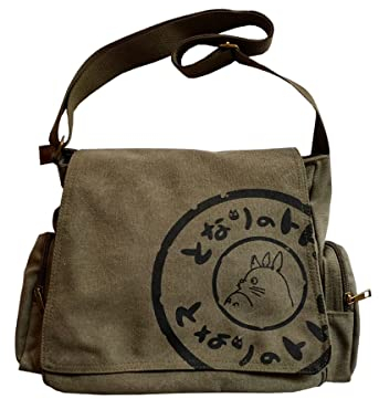 BXCNCKD Herren Koreanische Canvas Tasche Herren Umhängetasche Männer Große Kapazität Computer Casual Tasche, Militär, Grün, Einheitsgröße