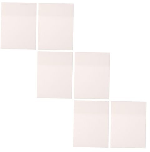 NUOBESTY 12stücke Transparente Haftnotizen Wasserdichte Memo Pads Für Studenten Praktisch Für Notizen To-do-listen Und Erinnerungen Kleinformat Selbstklebend Und Wiederverwendbar