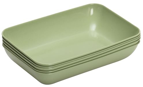Betzold Materialschalen aus treeNside-Material, Natur – Bastelschalen-Set für Kita