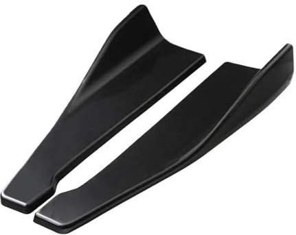 Seitenschweller Schweller Für Lexus Für GS Für 350 Für 300 2015-2020 48cm Schürze Spoiler Seite Rock Verlängerung Körper Kit Universal Auto Seite Rock(Schwarz)