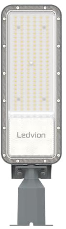 Ledvion LED Strahler Außen IP65 100W 13500Lm 4000K Neutralweiß Straßenlampe | Für breite Außenbeleuchtung von Einfahrt Hof Parkplatz oder Gelände