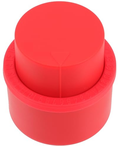 TOVINANNA Bouchon de Bouteille et Étanche pour Boissons Gazeuses Bouchon Réutilisable à Pompe pour Bouteilles Verre Protection Anti-fuites pour Gourde et Jus Rouge