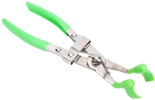 Yctze Pinza per Candele, Strumento di Rimozione Cuffia Candela con Offset a 45° per Candele Difficili da Raggiungere, con Manici Rivestiti in Vinile, Strumento Universale per