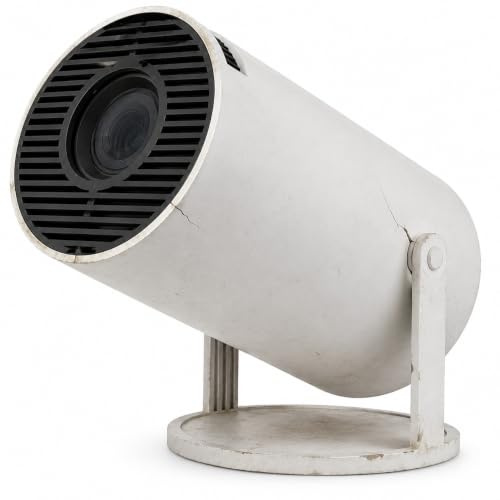 Blackview 4K proiettore con WiFi e Bluetooth, 2000 lumen ANSI portatile, audio Dolby Audio 6x2W, messa a fuoco automatica e correzione trapezoidale, girevole a 360° per camera da letto, esterno e tee