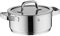 WMF 789206380 Pentola Alta 20 cm con Coperchio in Vetro, Inossidabile, Acciaio Inox