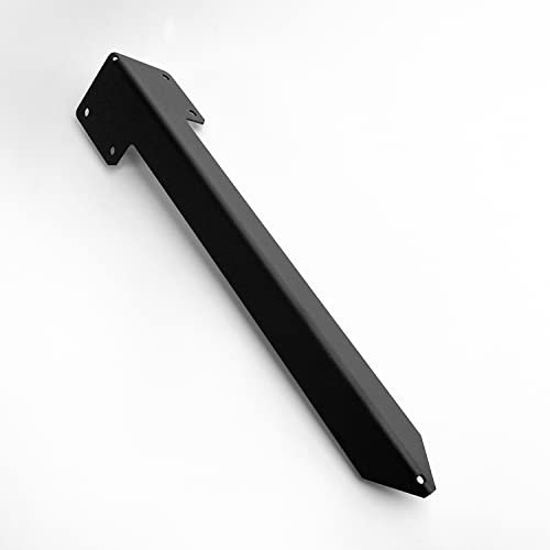 Indoor Outdoors Pack of 10 x Timber Railway Sleeper Driveway Path Pathway Edge Edging Corner Bracket - Black (50cm or 20)