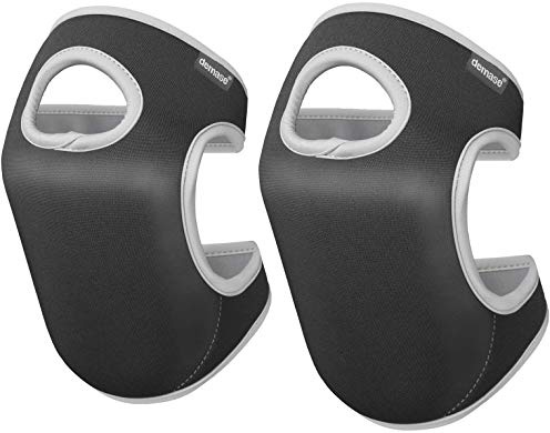 KneeShield Xtra™ - Adjustable Knee Pads (Pair) - The most padded, most stable memory foam knee protection system on the market – Size M/L (up to 15/39cm Widest Knee Diameter)