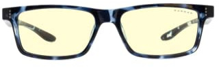 Gunnar Gaming and Computer Eyewear - Cruz Kids Large (age 8-12) - Frame Colour: Navy-Tortoise, Lens Tint: Amber (Blocks 65% Blue Light & 100% UV Light) - Patented lens - Reduce eye strain & dryness