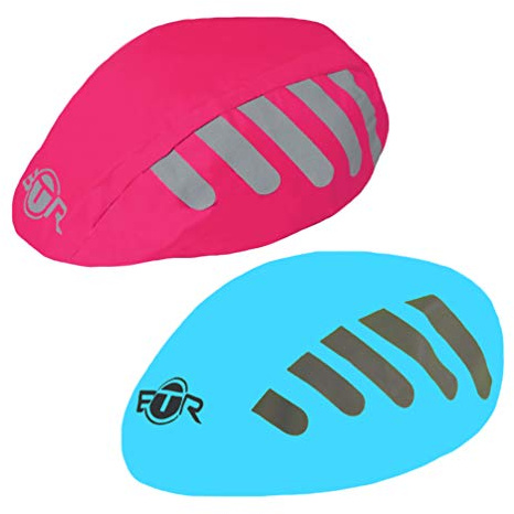 BTR fahrradhelm regenüberzug. Helm Cover x 2. Wasserdichter regenhaube fahrradhelm. Regenschutz für fahrradhelm