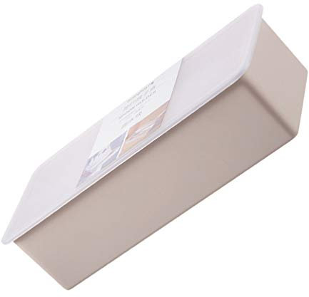 BESTonZON Scatola Portaoggetti Contenitore Per Posate in Argento Divisori Per Cassetti Portaposate Contenitori Con Coperchi Bacchette Cassetto Porta Posate A Prova Di Polvere Piatti Plastica