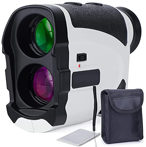 SETSCZY Telemetro Laser per Golf e Caccia, telemetro Lungo 1000 Iarde con ingrandimento 7X, Pendenza, Blocco Bandiera, Vibrazione, telemetro da torneo legale