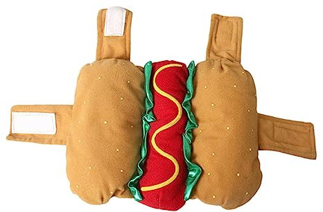 Supvox 2stücke Haustierkostüm Für Hunde Und Katzen Warmes Halloween Und Weihnachts-Outfit Für Besondere Anlässe Bezaubernde Cosplay-Kleidung Für Haustiere