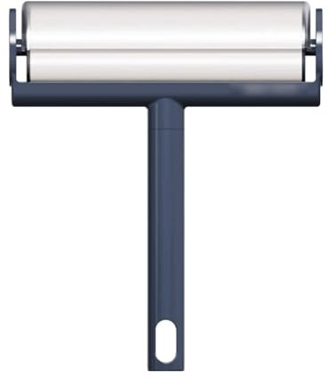 PEKJI Kunststoff-Fusselroller mit transparenter Abdeckung, tragbarer Roller, Fusselentferner, extra klebriger Fusselentferner, insgesamt 60 Blatt