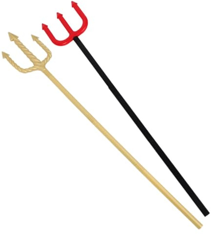 Beaupretty 2 Forcone da Diavolo Halloween per Cosplay Accessori per Costumi per Adulti per Feste e Mascherate Resistente e Confortevole