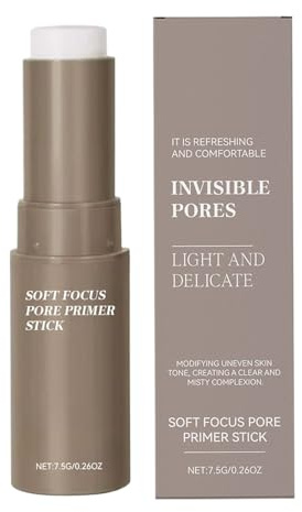 doyandader Priming Stick Invisible Pore Filler Stick, Long-Lasting Moisturiser Matte Makeup with Oil Control for Women and Girls