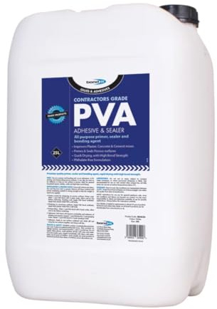 Bond It Contractors PVA Adhesive & Sealer – 25L | Multi-Purpose Primer – Sealer & Bonding Agent | Improves Plaster – Cement & Concrete Mixes | High Bond Strength – Quick Drying – Phthalate-Free