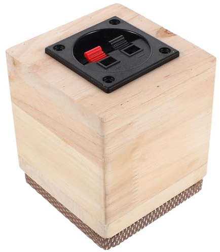 iplusmile Boîtier Audio en Bois Massif pour Haut-Parleur Automobile 15 Pouces Grille Anti-Poussière Caisse Vide pour Enceinte de Voiture Compatible Installation DIY et Amélioration