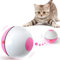 IOKHEIRA Interactive Cat Toys Ball (4th Gen) Wicked Ball for Indoor Cats Adult, Auto 360° Self-Rotating & USB Rechargeable with LED Red Light Toy for Cat Kitten (Fuchsiapink/White)