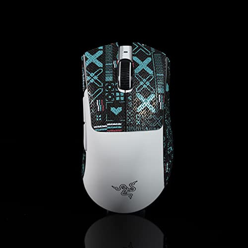Ruban Adhésif for Souris Compatible avec Razer Deathadder V3 Pro, Autocollant Antidérapant Résistant À La Transpiration Kit De Mise À Niveau De Souris De Jeu Professionnelle (Color : 7)