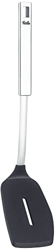 Fissler Original-Profi Collection/großer Edelstahl-Pfannenwender, Silikon-Bratwender, mit Schlitz, Premium-Küchenhelfer