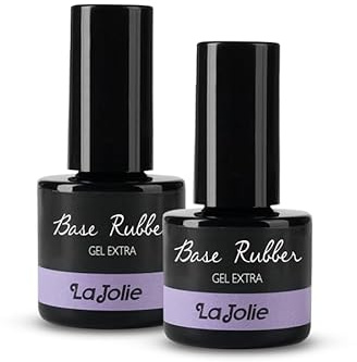 Smalto Semipermanente Base Rubber Gel Extra Professionale La Jolie ricostruzione unghie 7 ml