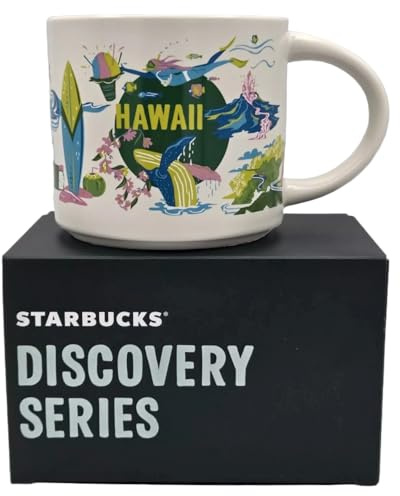 Starbucks Hawaii Discovery Series Keramik-Kaffeetasse, 400 ml, hoch