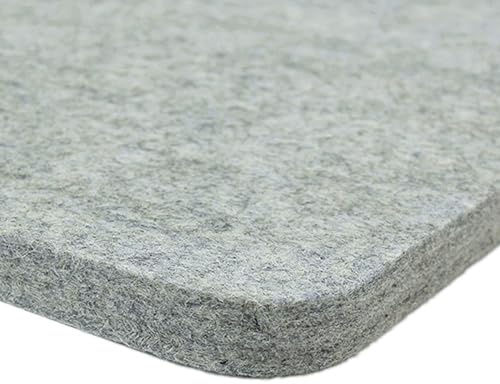 sjdoPulse Bügelfilz, Bügelfilz, Bügelunterlage, Filz-Bügelbrett, hochtemperaturbeständiges Bügelbrett, 30,5 x 30,5 cm