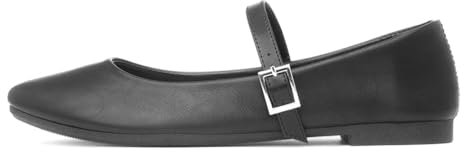 Lilley Womens Black Ballerina - Size 6 UK - Black