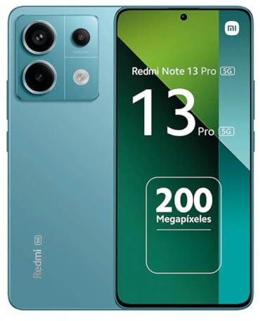 Xiaomi Redmi Note 13 Pro 5G 8+256GB Ocean Teal - 16,9 cm (6.67), Dual SIM, USB Type-C, 5100 mAh (Renewed)