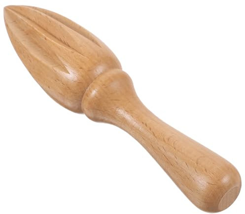 KICHOUSE 3pièces Presse-agrumes Manuel Bois De Hêtre Pour Citron Reamer à Jus Outil De Cuisine Pour Extraire Facilement Le Jus De Fruits